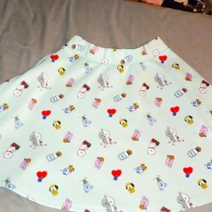 Hot Topic BT21 skirt XS